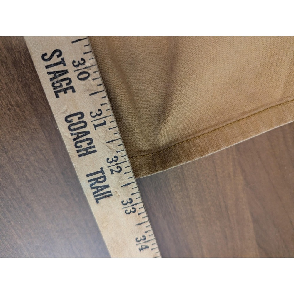 PrAna Pants Mens 38 Beige Straight Fit Chino Organic Cotton Stretch Casual - Picture 10 of 14
